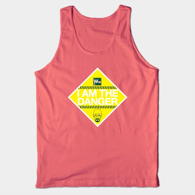 Warning Tank Top by huckblade